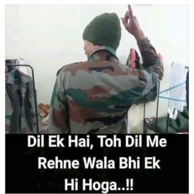 Army Shayari Attitude